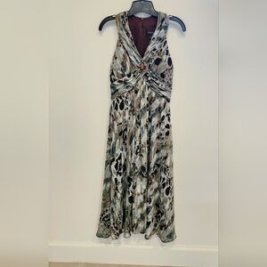 Jessica Howard Elegant Multicolor Sleeveless Dress